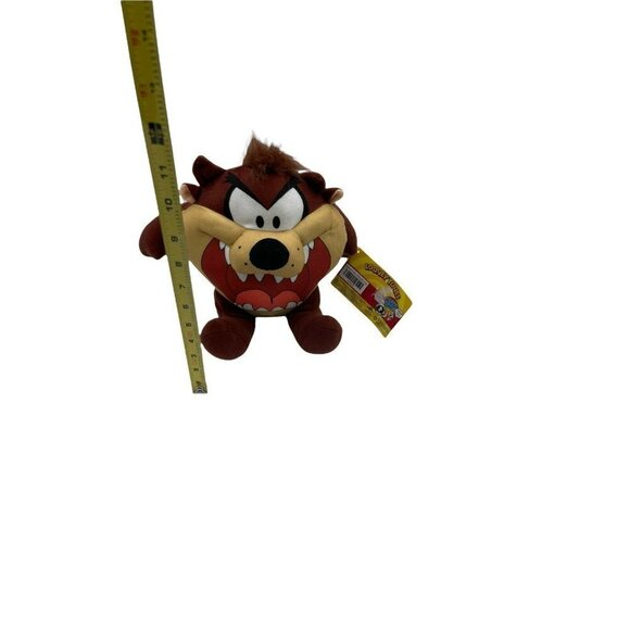 Looney Tunes Taz Plush NWT Tasmanian Devil Toy - Picture 3 of 9